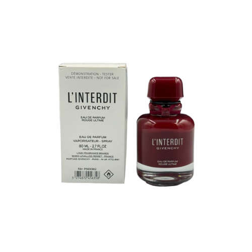 Untitled design (90) Givenchy - L'Interdit Eau de Parfum Rouge Ultime 80ml Tester - Image 1